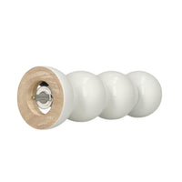 Addison Ross - Bobbin Peper & Zoutmolen Wit 24 cm Peper/Zoutmolen Addison Ross 