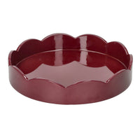 Plateau cerise Addison Ross 21x21 cm
