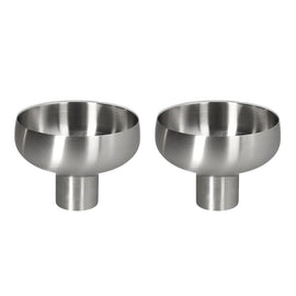 Blomus - Koyoi Coupe Glas Matt Stainless Steel (set van 2) Drinkglazen Blomus 