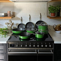 Cook & Pan - Honey Go Green Koekenpannenset 2-delig Pannenset Cook & Pan 
