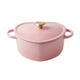 Poêle à frire Cook & Pan - Love en fonte à motifs de cœurs, 20 cm