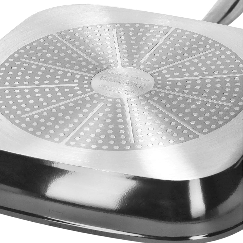 Cook & Pan - Signature Grillpan 28 cm Pannenkoekenpan Cook & Pan 