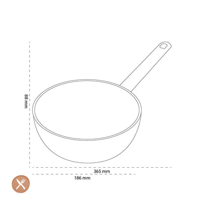 Demeyere - Apollo 7 Conische sauteuse 18 cm Sauspan Demeyere 