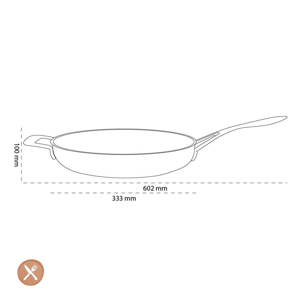 Demeyere - Industry 5 Koekenpan 32 cm Koekenpan Demeyere 