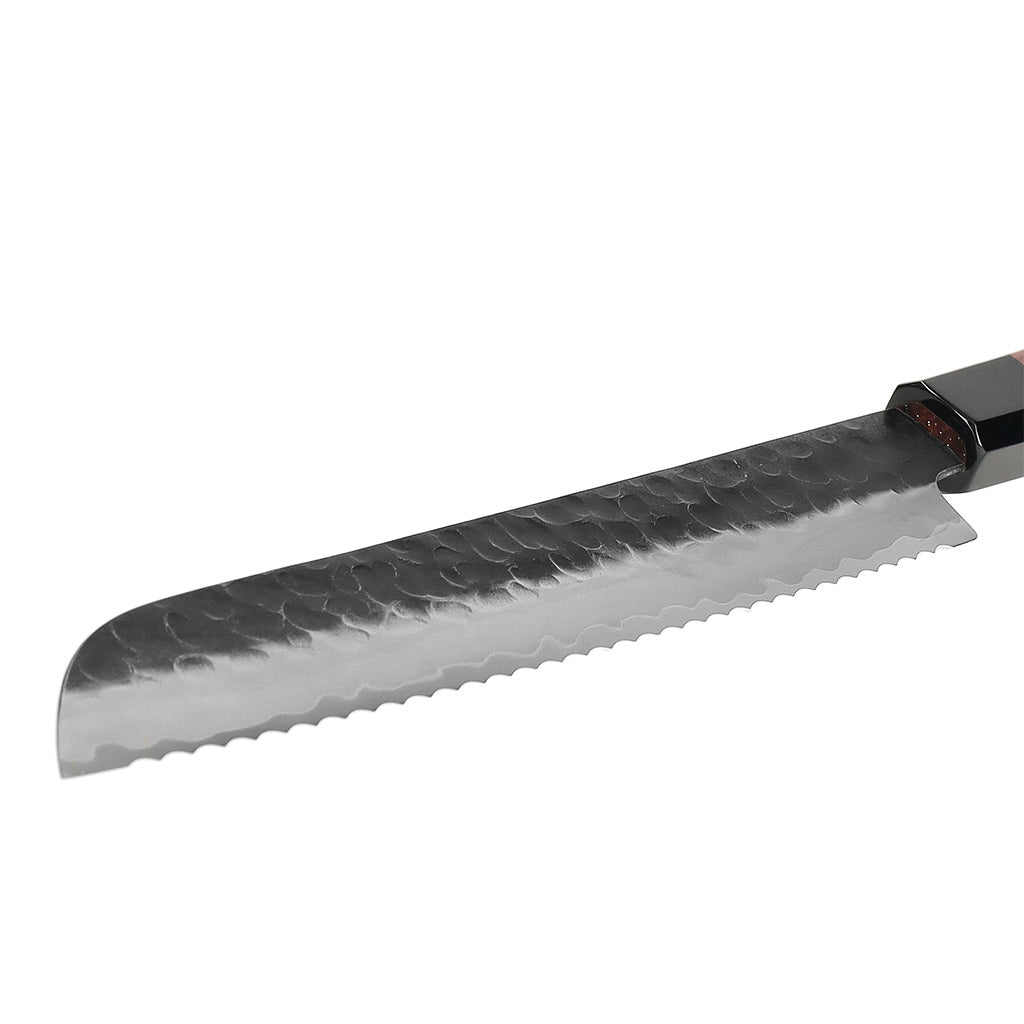 Shinrai Japan - Kurayami Damast Brotmesser 20 cm