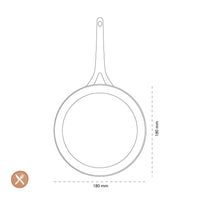 GreenPan - Geneva koekenpan met keramische antiaanbaklaag 18cm Koekenpan GreenPan 