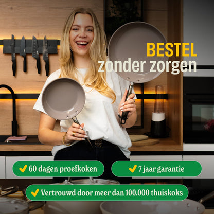 Cook & Pan - Taupe of Mind Induktionsschutz-Set - 4er-Pack