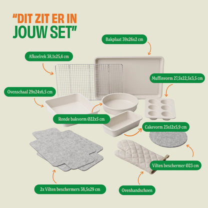 Cook & Pan - Go Ivory Backset 9-teilig