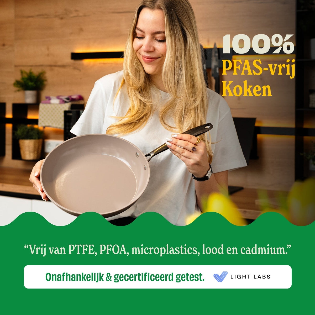 Poêle Cook &amp; Pan - Taupe of Mind 28 cm