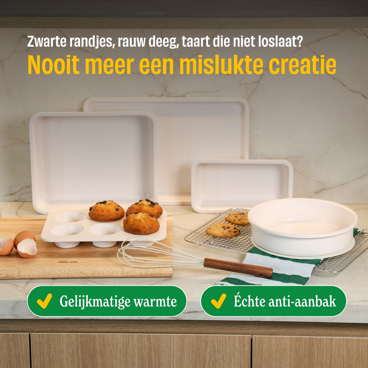Cook & Pan - Go Ivory Backset 9-teilig