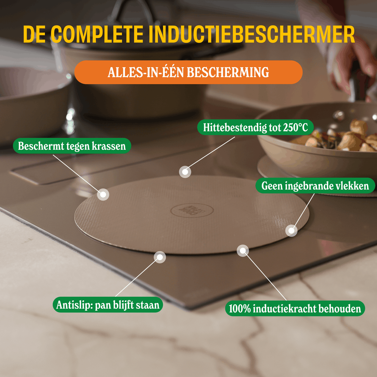 Cook & Pan - Signature Induktionsschutz-Set - 4er-Pack
