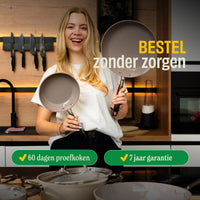 Poêle Cook &amp; Pan - Taupe of Mind 28 cm