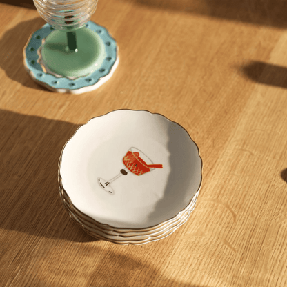 &Klevering - Gebaksbordjes Feast - Set van 6 &Klevering 