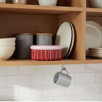 &Klevering - Koektrommel Charlo - Burgundy &Klevering 