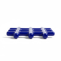 &amp;Klevering - Dessous de verre - Grille - Dessous de verre bleu &amp;Klevering