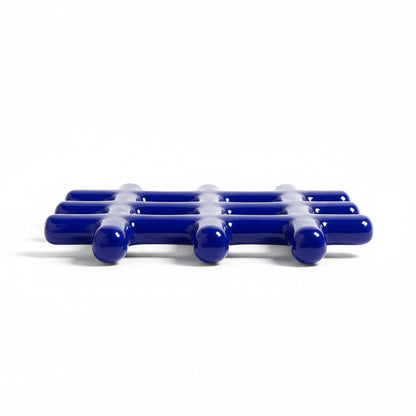 &amp;Klevering - Dessous de verre - Grille - Dessous de verre bleu &amp;Klevering