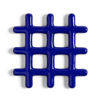 &amp;Klevering - Dessous de verre - Grille - Dessous de verre bleu &amp;Klevering