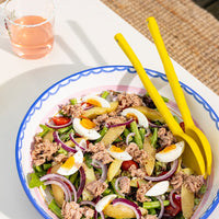 &Klevering - Saladeschaal boavista blauw Schalen &Klevering 