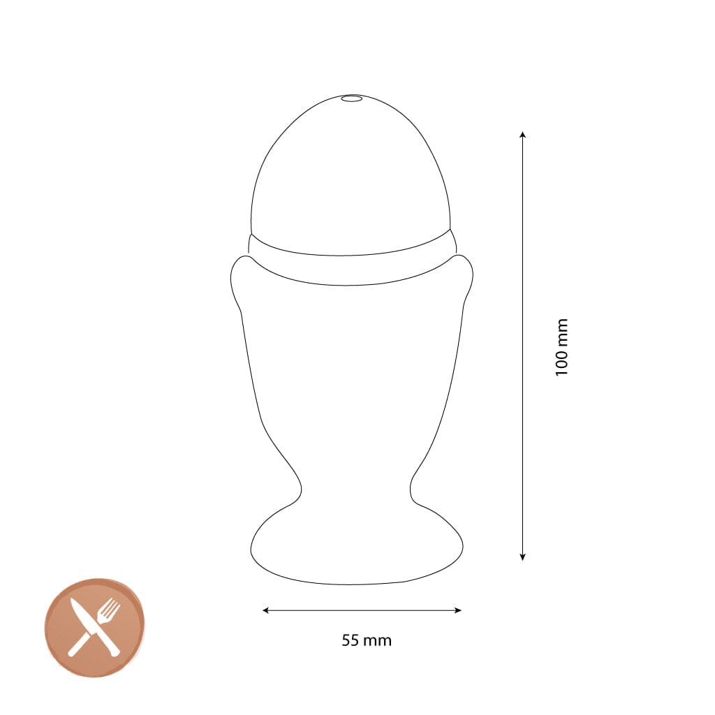 &Klevering - Zout & Peper - Ei - Geel Peper- en zout set &Klevering 