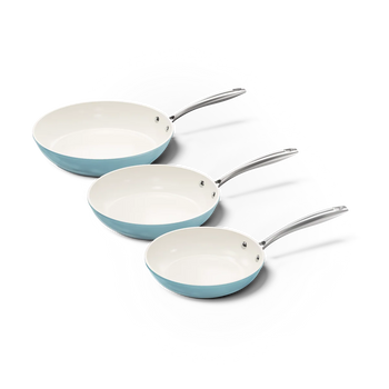 Cook &amp; Pan - Go Blue Bratpfannen-Set 3-teilig