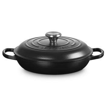 Le Creuset Cocotte Campagnard - Ø26 CM - Fonte - Noir Mat Cocotte Le Creuset