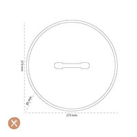 Le Creuset - Glazen Deksel passend op gietijzer en anti-aanbak 26cm Pannendeksel Le Creuset 