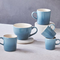 Le Creuset - Grote cappuccino mok Chambray 0,4l Mok Le Creuset 