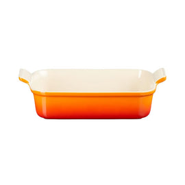 Le Creuset - Heritage Ovenschaal rechthoekig Oranjerood 26 x 19 cm Ovenschaal Le Creuset 