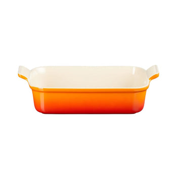 Le Creuset - Heritage Ovenschaal rechthoekig Oranjerood 26 x 19 cm Ovenschaal Le Creuset 