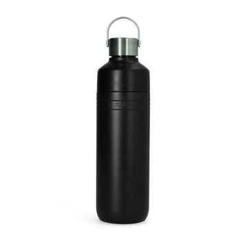 Le Creuset - On The Go Drinkfles 1L Mat Zwart Thermosfles Le Creuset 