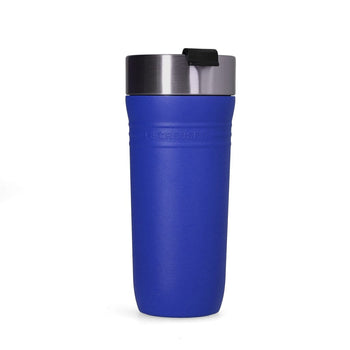 Le Creuset - On The Go Thermosbeker 0,35L Azure Thermosfles Le Creuset 