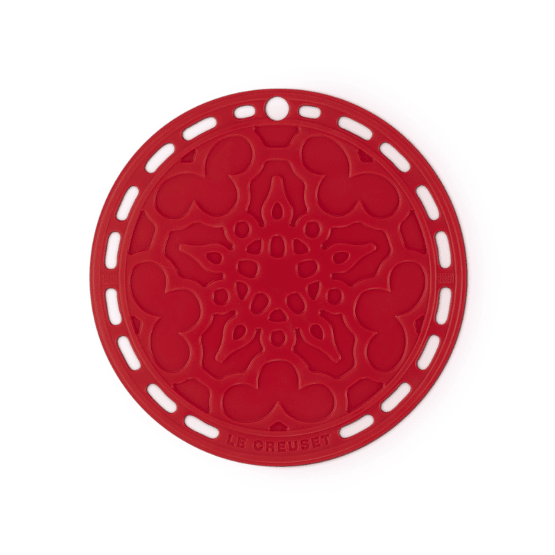 Le Creuset - Onderzetter Siliconen Cerise Le Creuset 