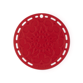 Le Creuset - Onderzetter Siliconen Cerise Le Creuset 