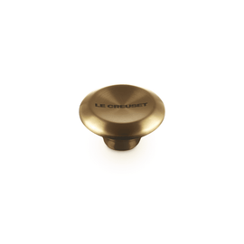 Le Creuset - RVS Knop - Rond - Goud - 6 cm Le Creuset 