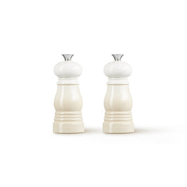 Le Creuset - Set van 2 Kleine Molens Meringue 11cm Peper- en Zoutmolen set Le Creuset 