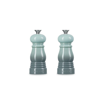 Le Creuset - Set van 2 Kleine Molens Sea Salt 11cm Peper- en Zoutmolen set Le Creuset 