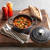 Le Creuset - Signature Braadpan Mat Zwart 20 cm (zwart interieur) Braadpan Le Creuset 