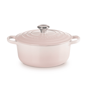 Le Creuset - Signature Braadpan Shell Pink 20 cm Braadpan Le Creuset 