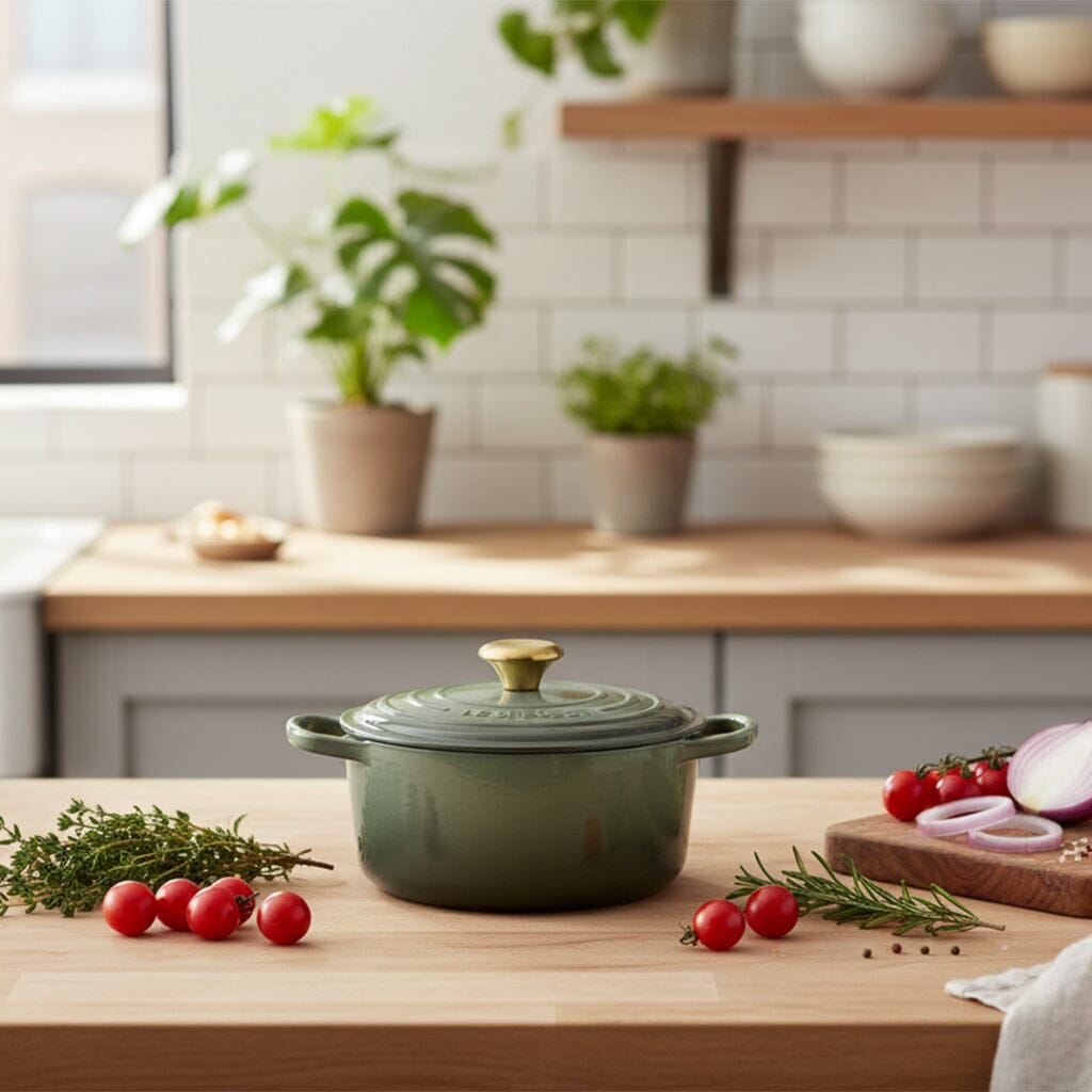Le Creuset - Signature Braadpan - Thyme - 20 cm Braadpan Le Creuset 