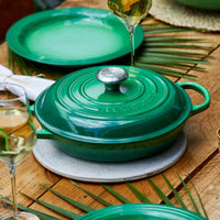 Le Creuset - Signature Campagnard Braadpan Bamboo 30 cm Braadpan Le Creuset 