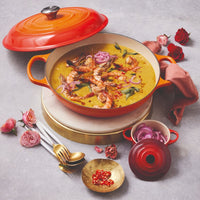Le Creuset - Signature Campagnard Braadpan Oranjerood 30 cm Braadpan Le Creuset 