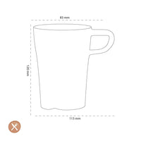 Leonardo - Senso Latte Macchiato Glas 350ml Koffiekopjes Leonardo 