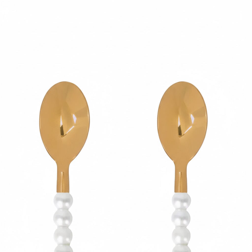 Lepelclub - Cuillères à café - Perle - Lot de 2 LepelClub