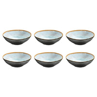 Medard de Noblat - Shadow Aqua Soepkom 19.5 cm (set van 6) Soepkommen Medard de Noblat 
