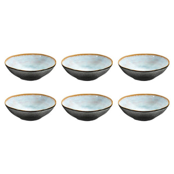 Medard de Noblat - Shadow Aqua Soepkom 19.5 cm (set van 6) Soepkommen Medard de Noblat 