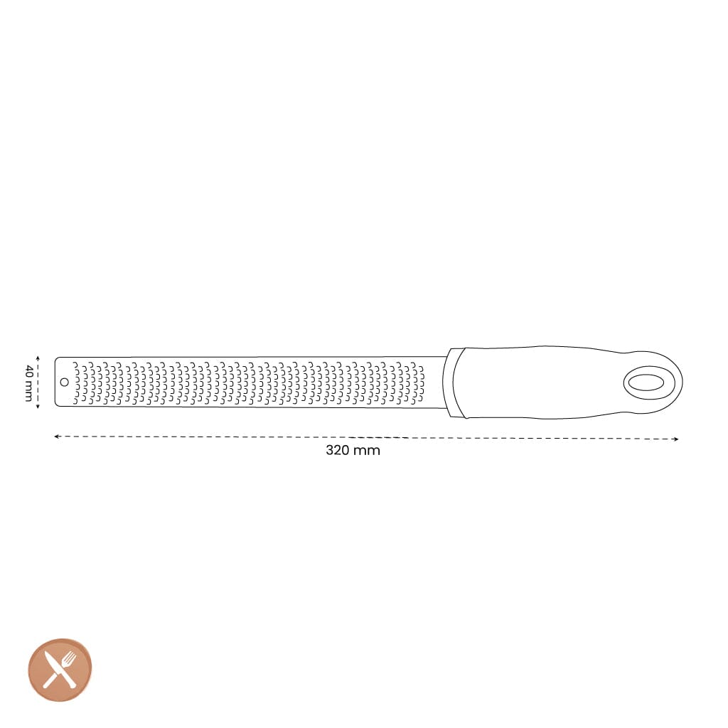 Microplane - Rasp Zesteur Mosterd Geel Rasp Microplane 