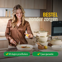 Cook & Pan Vanilla Koekenpannenset 3-delig