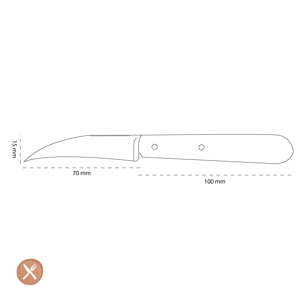 Opinel - Tourneermes N°114, Naturel Opinel 