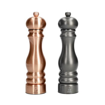 Peugeot - Paris Chef Peper- en Zoutmolen set 22 cm Koper en Carbon Peper- en Zoutmolen set Peugeot 