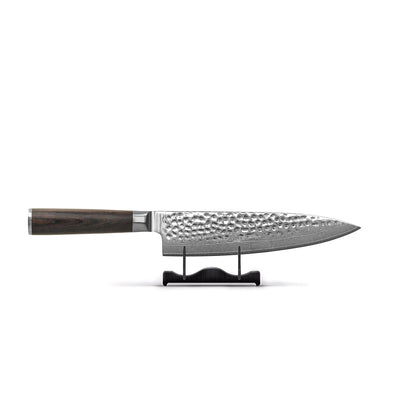 Shinrai Knives - Hammered Damask BR 2-teiliges Messerset - Kochmesser + Brotmesser